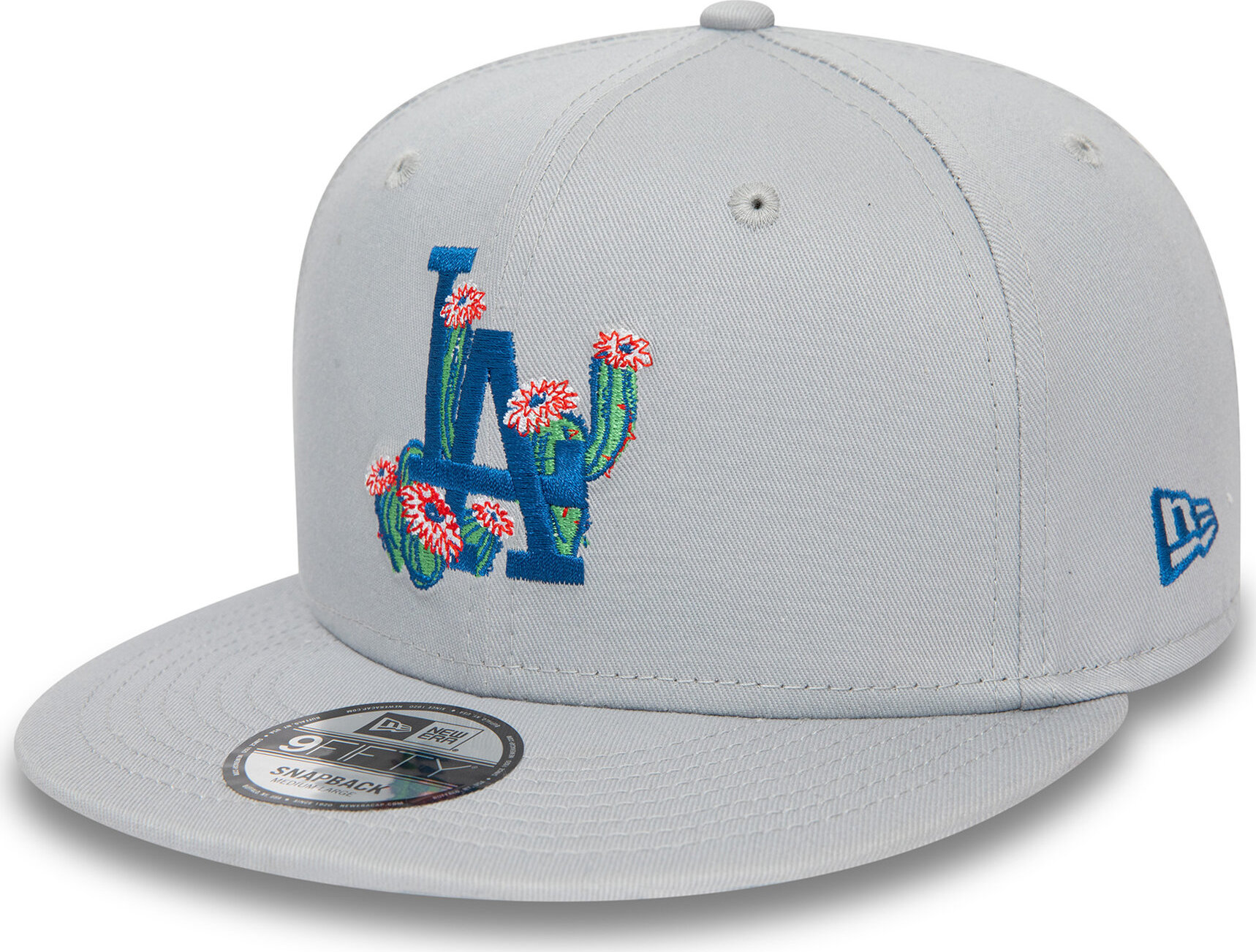 Kšiltovka New Era Flower Icon 950 La Dodgers 60435108 Šedá