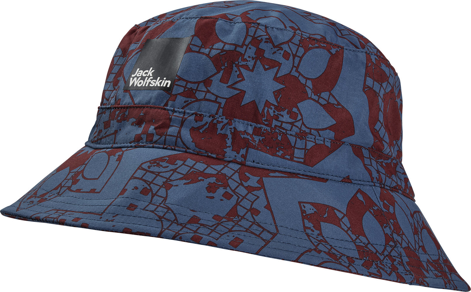 Klobouk Jack Wolfskin Konstabler Bucket Hat 1911341 Blue Daze 51