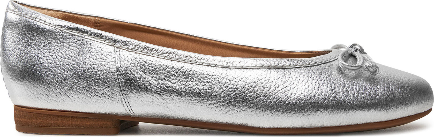 Baleríny Clarks Fawna Lily 26176380 Stříbrná