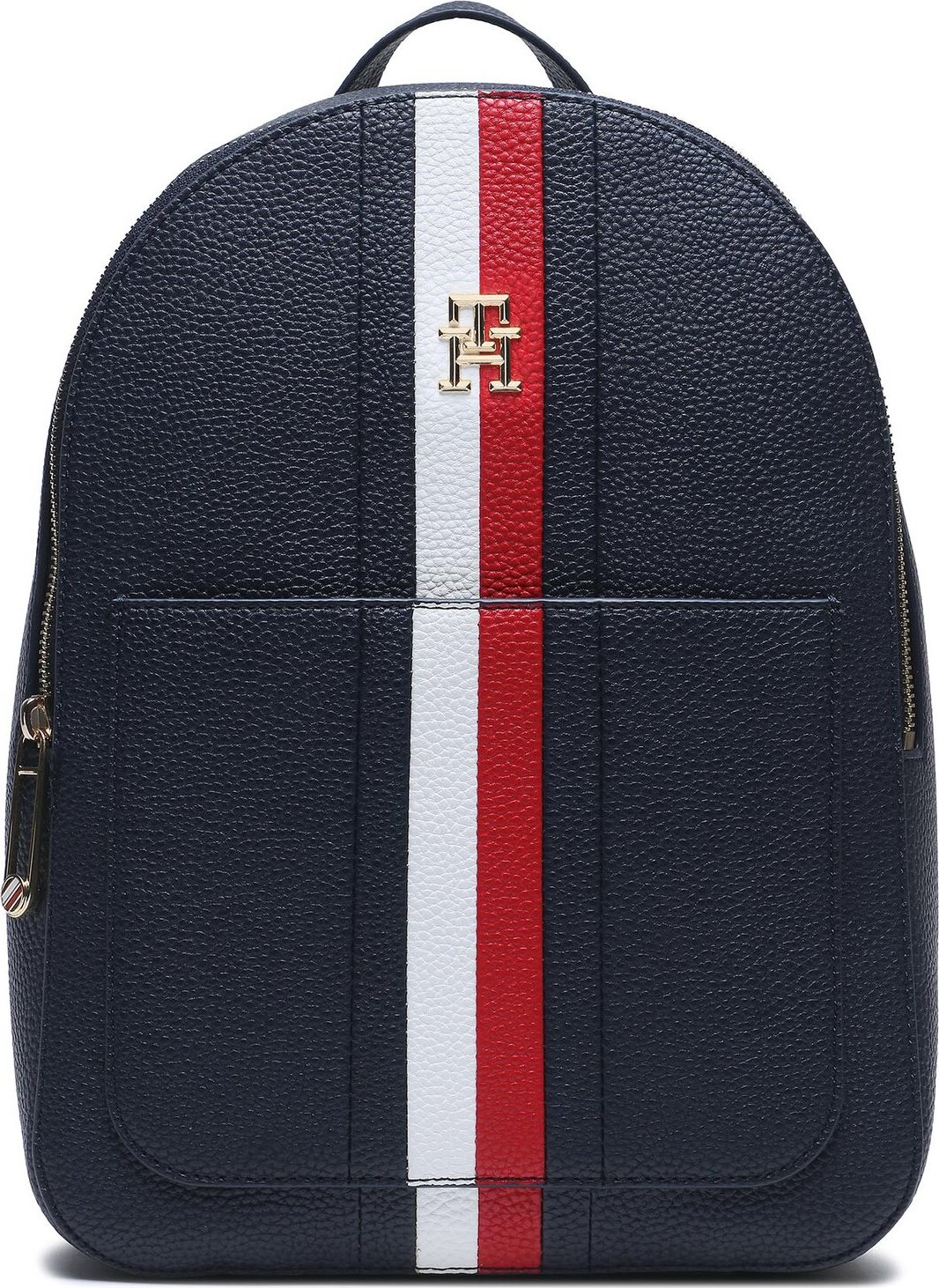 Batoh Tommy Hilfiger Th Emblem Backpack Corp AW0AW14216 Tmavomodrá