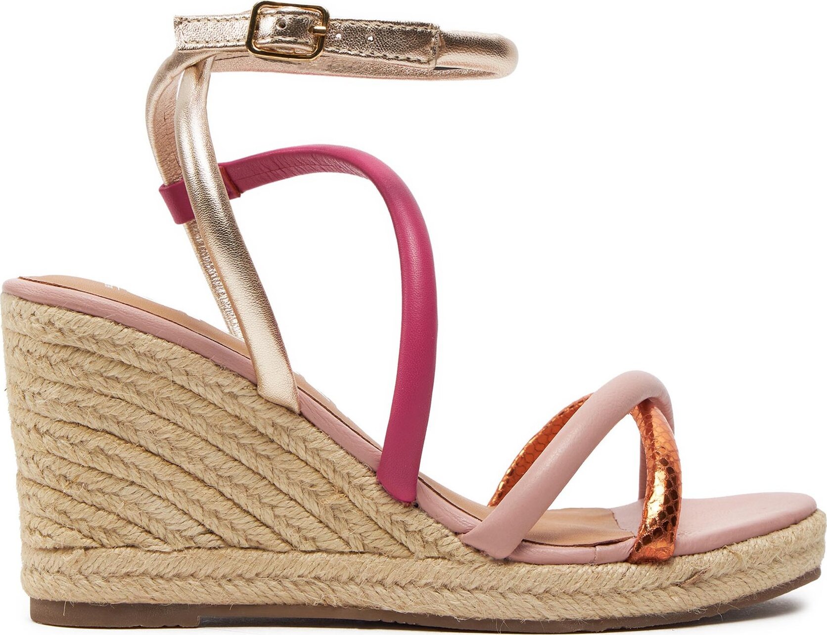 Espadrilky Gioseppo Rometta 72009-P Růžová