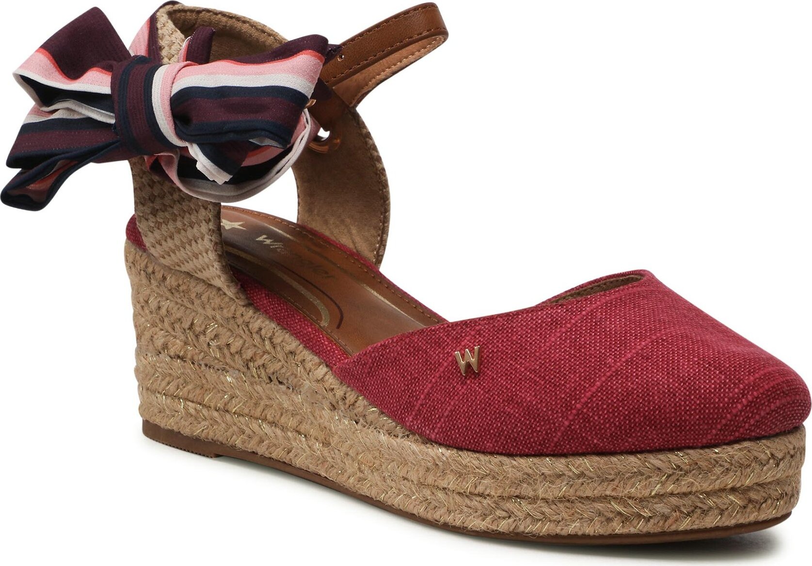 Espadrilky Wrangler Bella WL31502A Červená