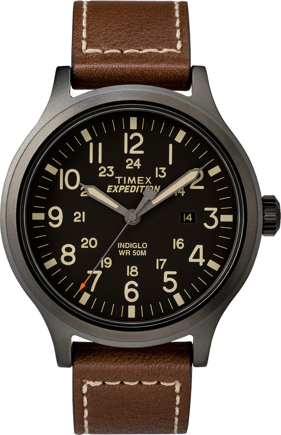 Hodinky Timex Expedition Scout TW4B11300 Hnědá