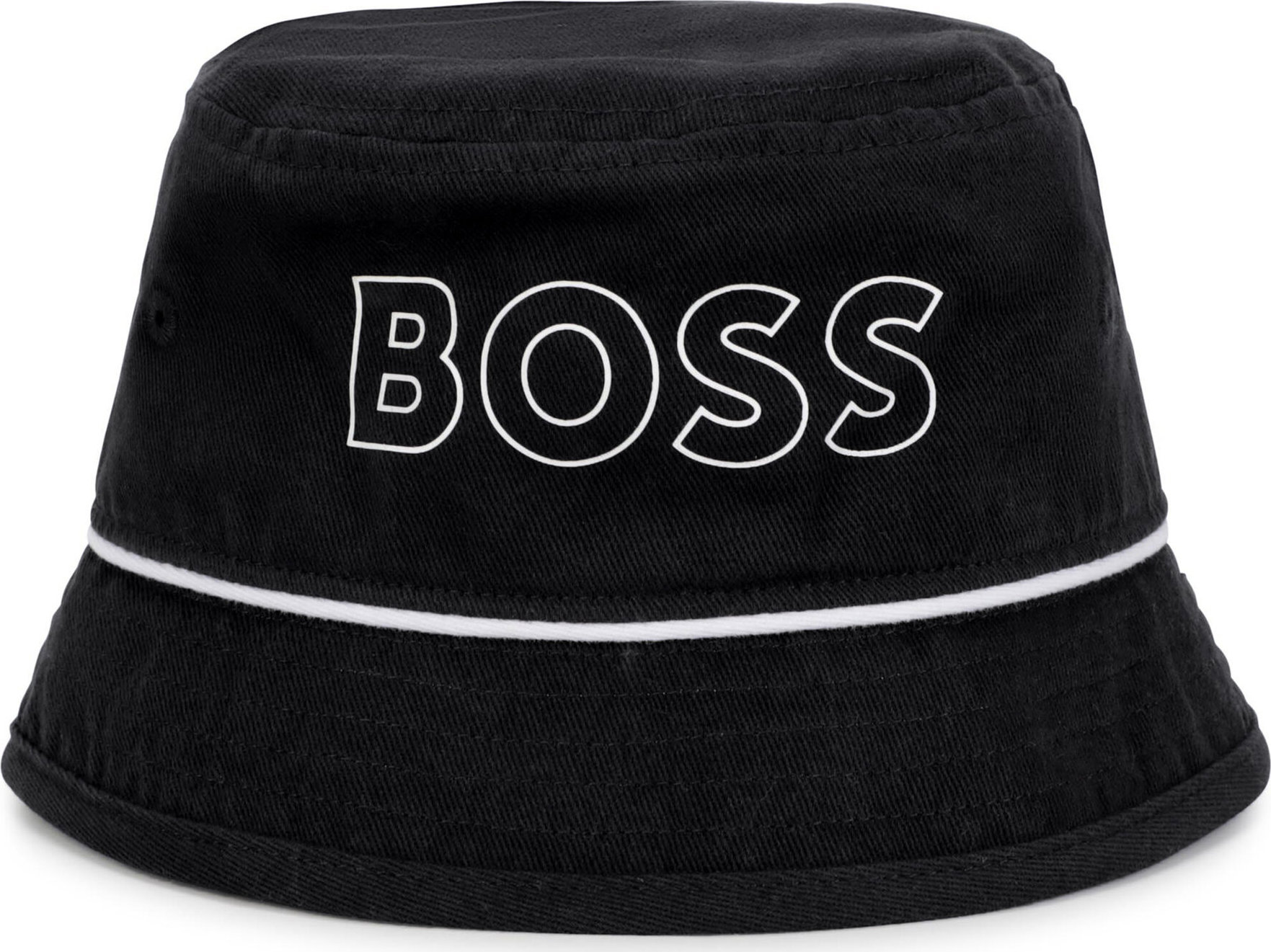 Klobouk Boss Bucket J01143 Černá