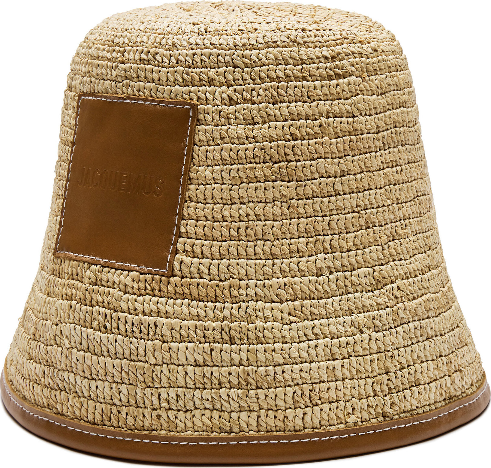 Klobouk JACQUEMUS Cappello 245AC642 Béžová