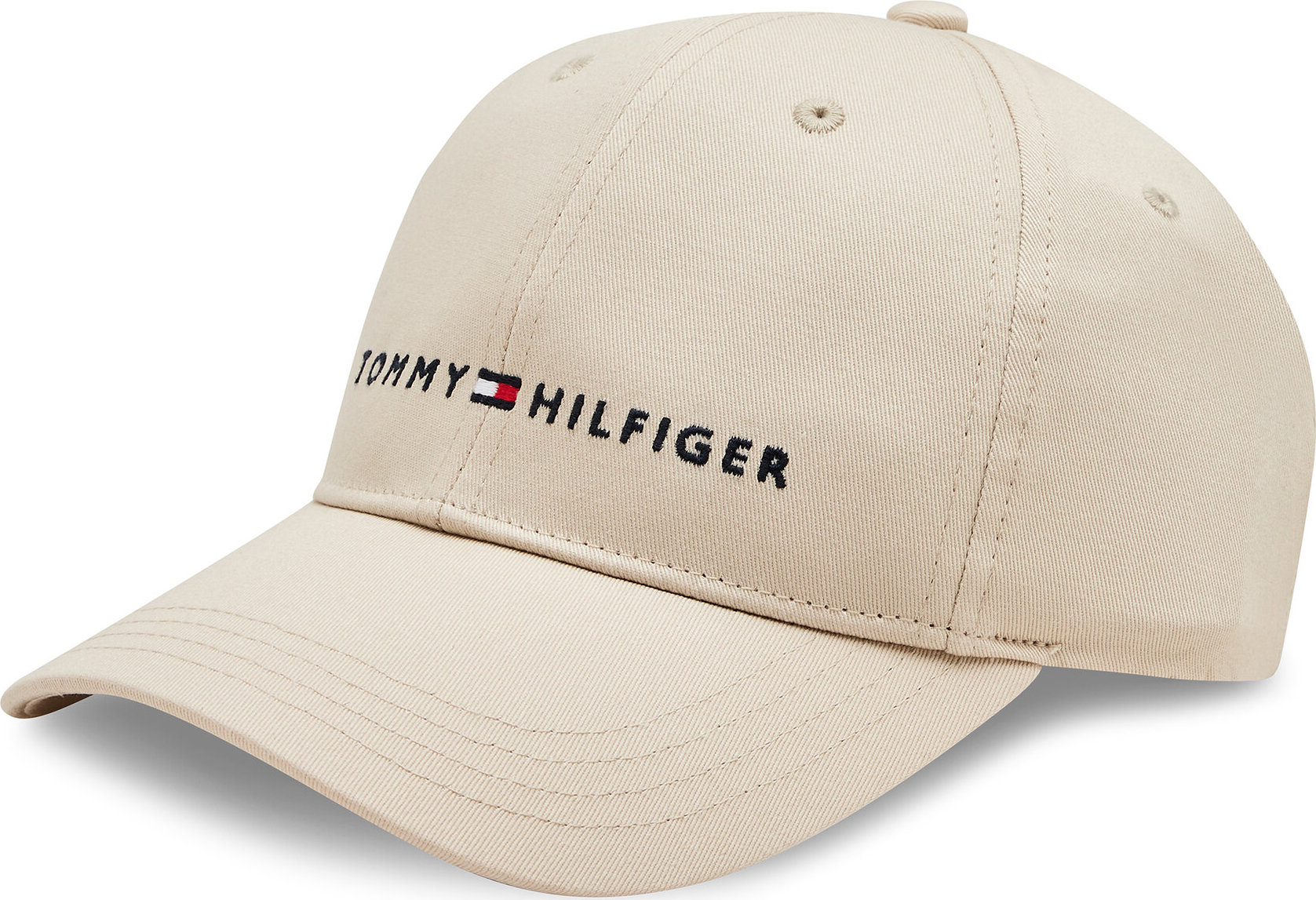 Kšiltovka Tommy Hilfiger Essential Cap AU0AU01667 Béžová