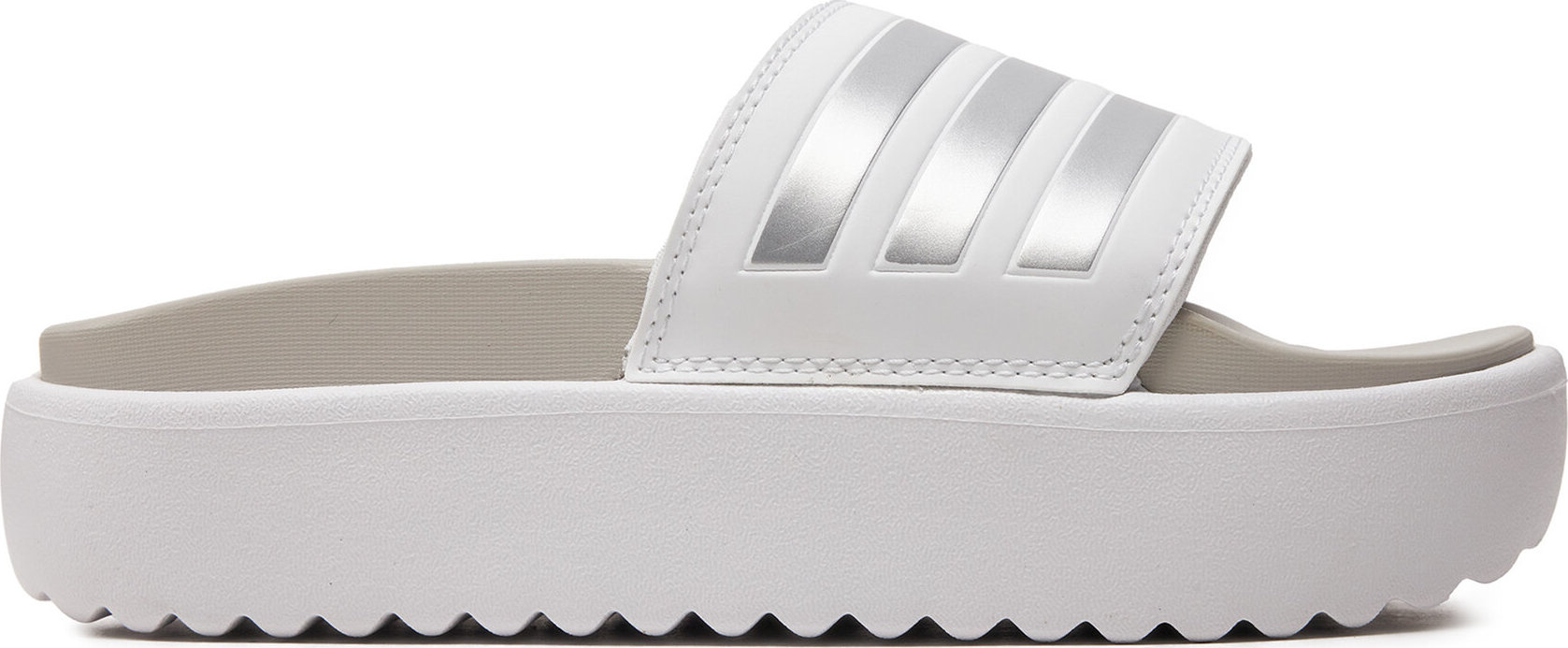 Nazouváky adidas adilette Platform Slides IE9703 Bílá