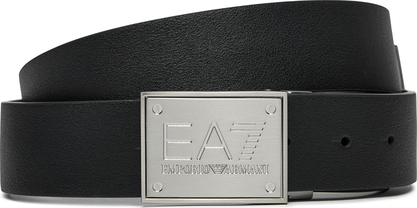 Pánský pásek EA7 Emporio Armani 245524 8A693 37821 Černá