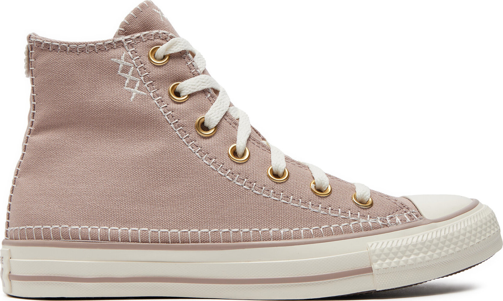 Plátěnky Converse Chuck Taylor All Star Crafted Stitching A07548C Hnědá