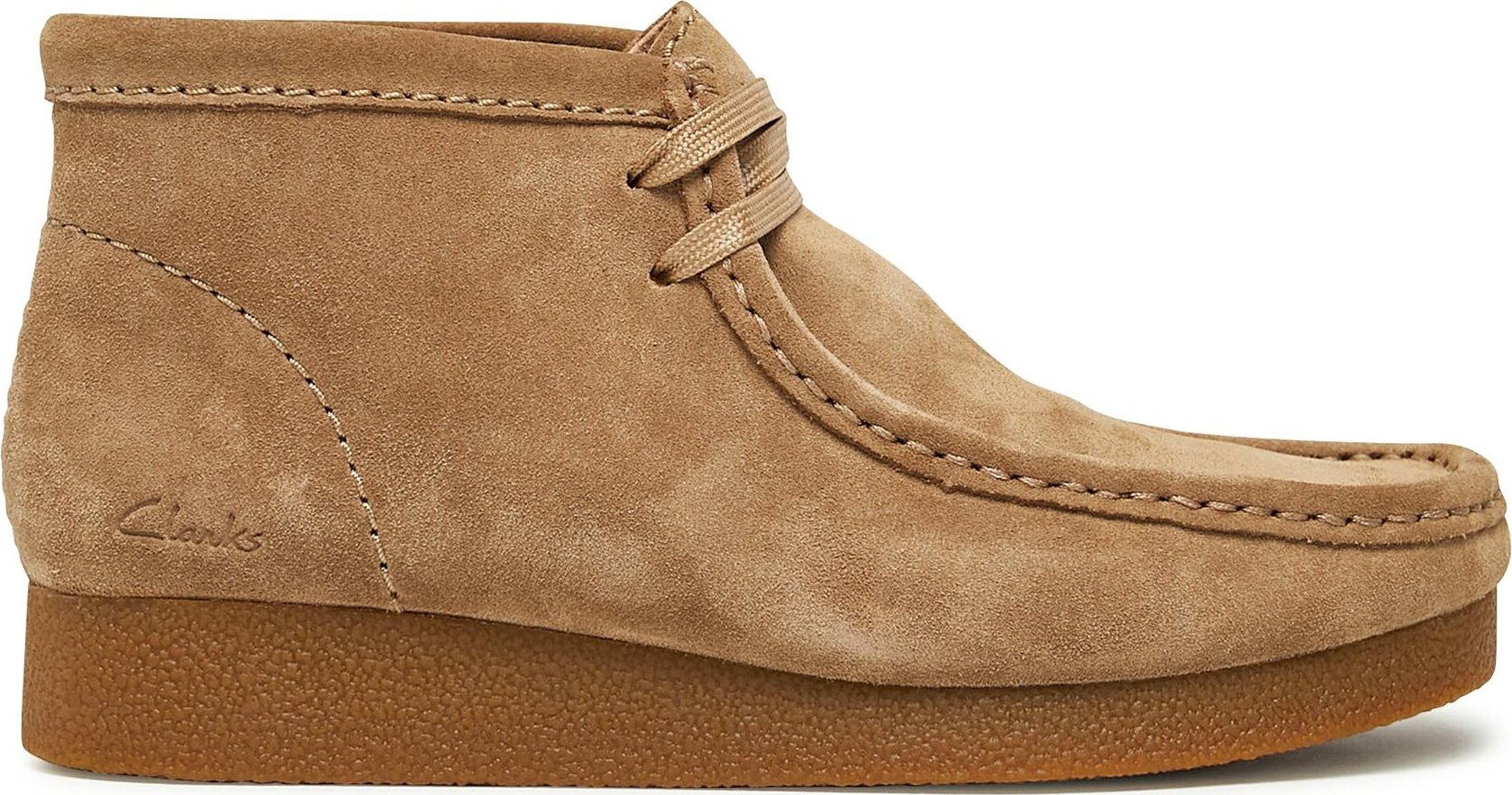 Polokozačky Clarks WallabeeEvoBt 261747444 Béžová