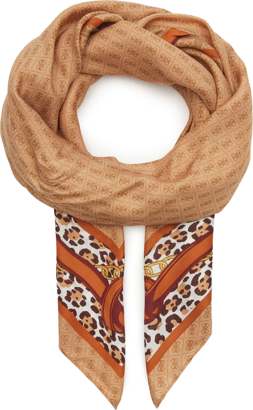 Šátek Guess Noelle (BG) Scarves AW5134 VIS03 Béžová