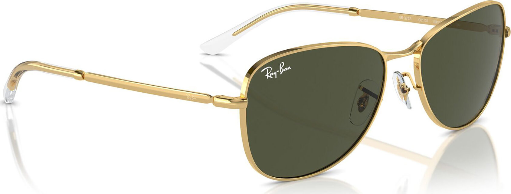 Sluneční brýle Ray-Ban 0RB3733 001/31 Zlatá