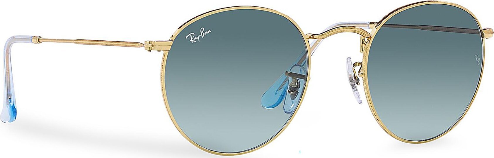 Sluneční brýle Ray-Ban Round Metal 0RB3447 001/3M Zlatá