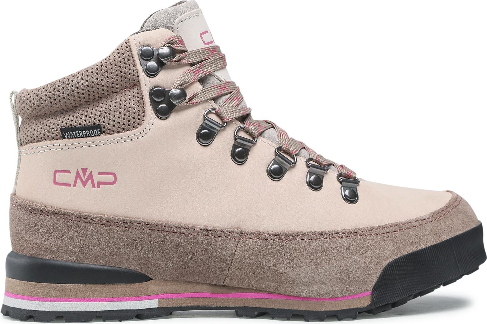 Trekingová obuv CMP Heka Wmn Hiking Shoes Wp 3Q49556 Béžová