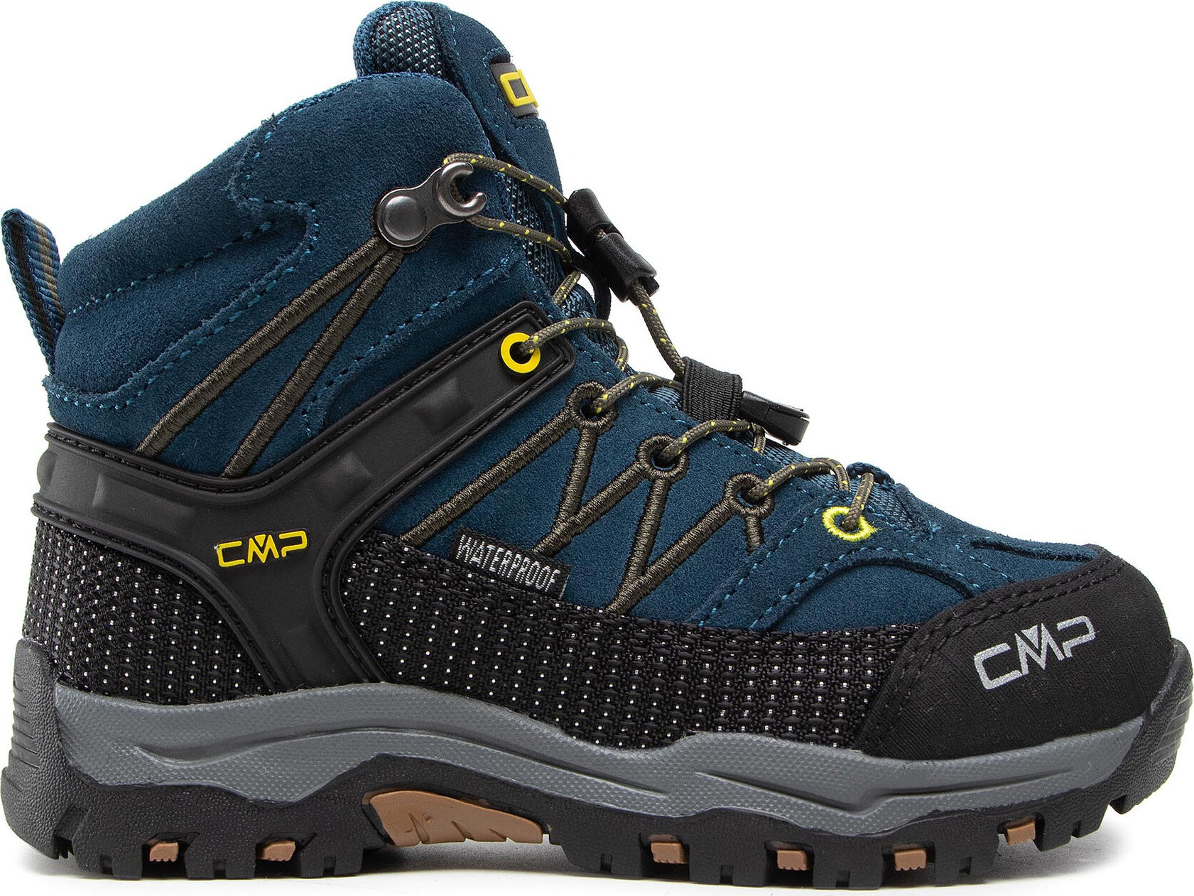 Trekingová obuv CMP Kids Rigel Mid Trekking Shoe Wp 3Q12944 Tmavomodrá