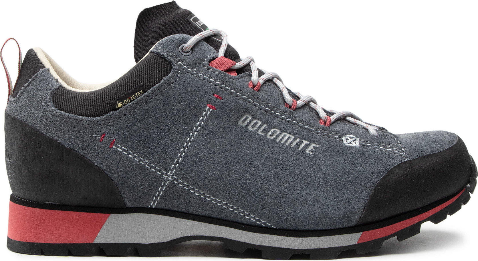 Trekingová obuv Dolomite Cinquantaquattro Hike Low Evo Gtx Wmn GORE-TEX Šedá