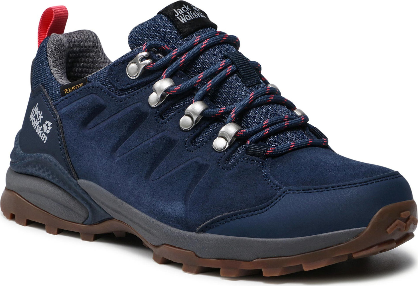 Trekingová obuv Jack Wolfskin Refugio Texapore Low W 4050821 Tmavomodrá