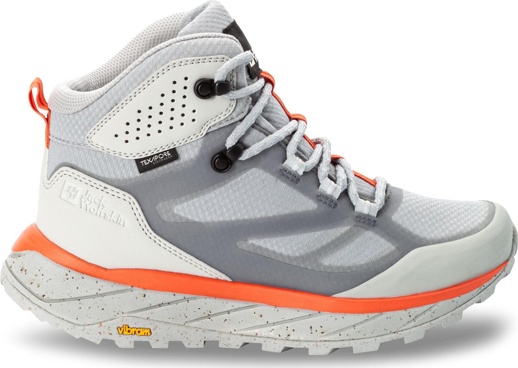 Trekingová obuv Jack Wolfskin Terraventure Texapore Mid W 4049991 Šedá