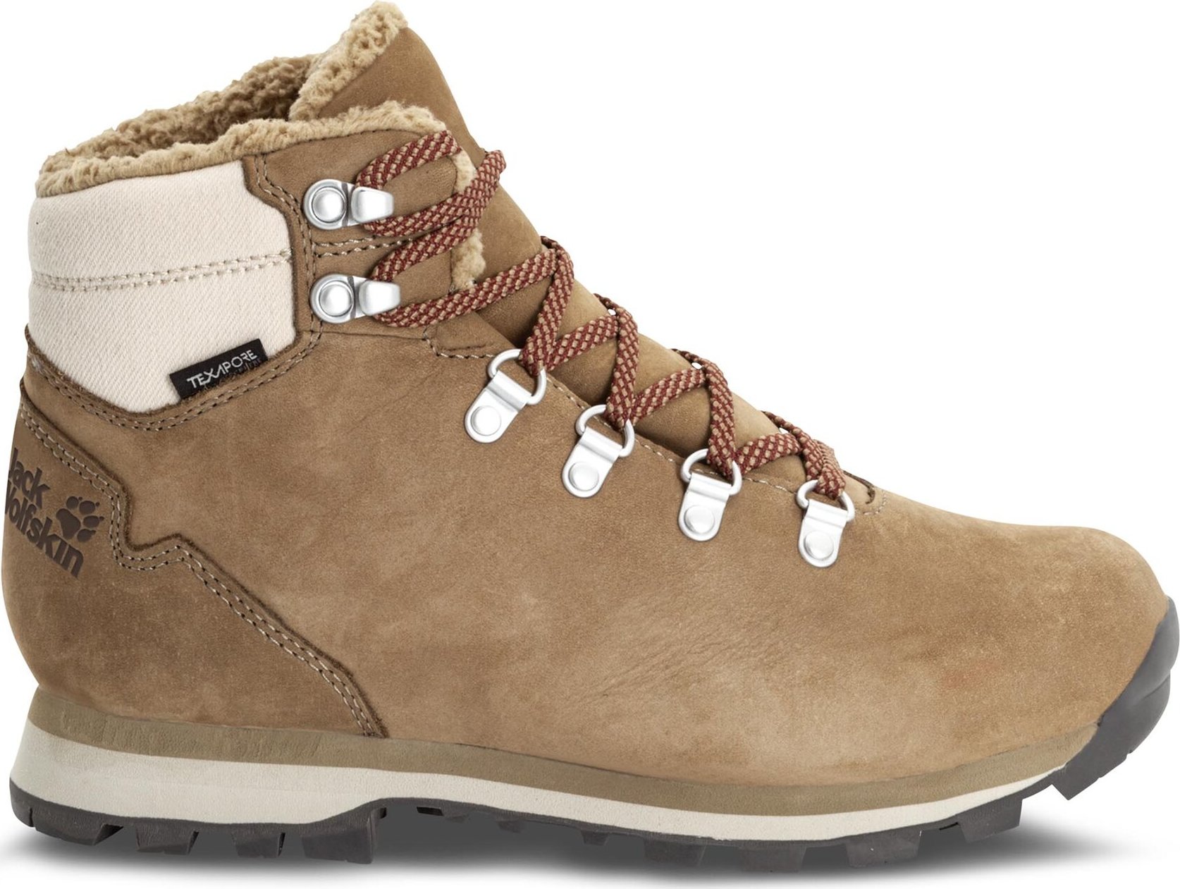 Trekingová obuv Jack Wolfskin Thunder Bay Texapore Mid W 4053681 Hnědá