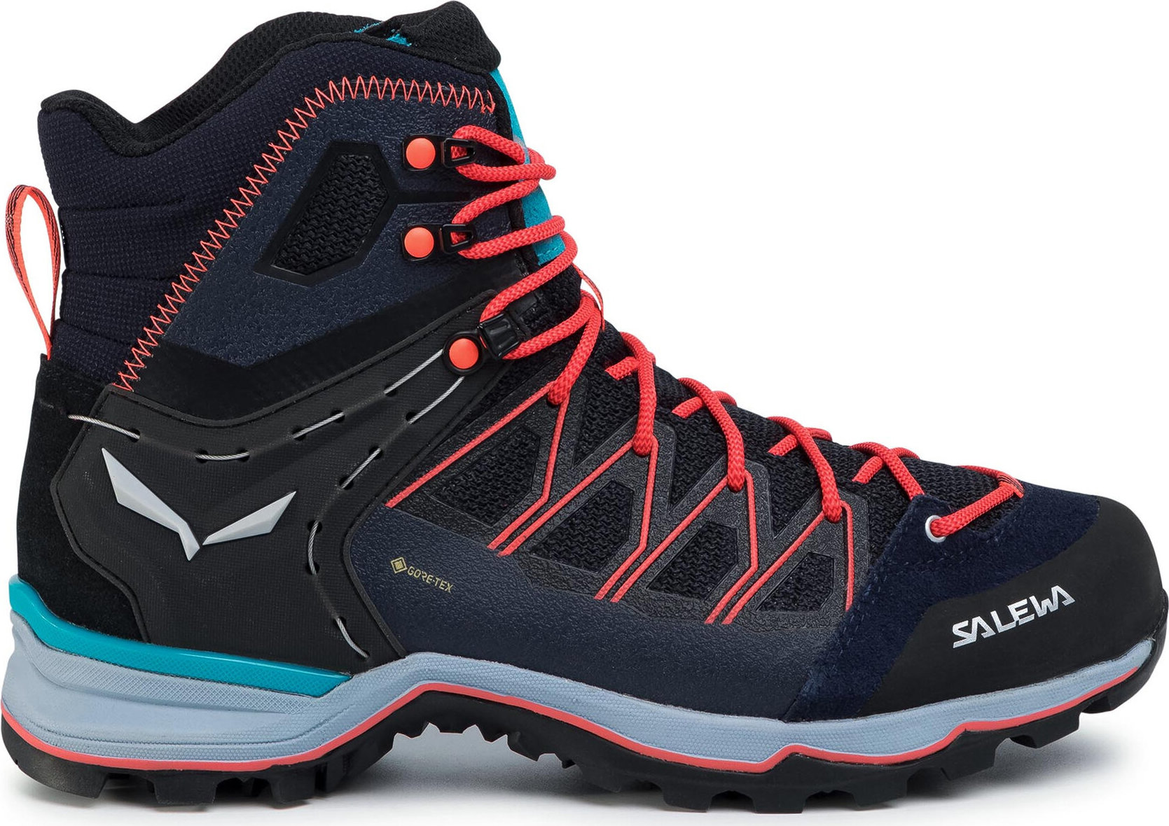 Trekingová obuv Salewa Ws Mtn Trainer Lite Mid Gtx GORE-TEX 61360-3989 Tmavomodrá