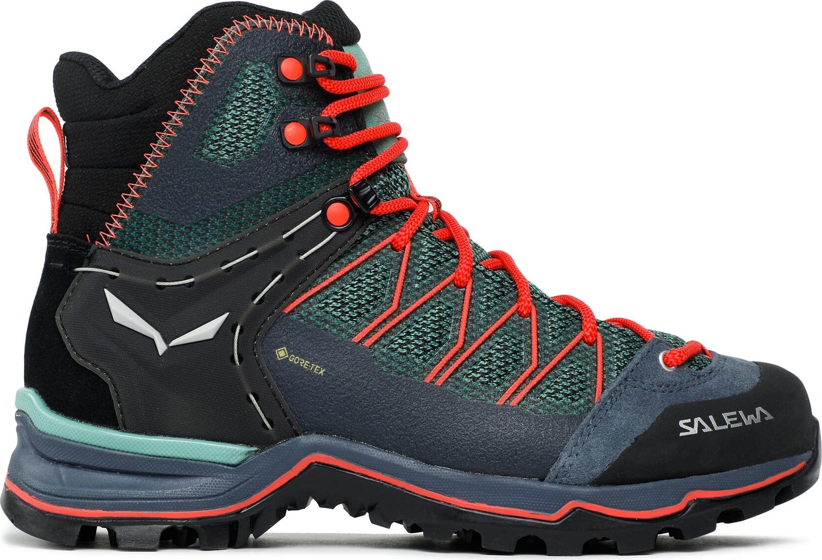 Trekingová obuv Salewa Ws Mtn Trainer Lite Mid Gtx GORE-TEX 61360-5585 Zelená