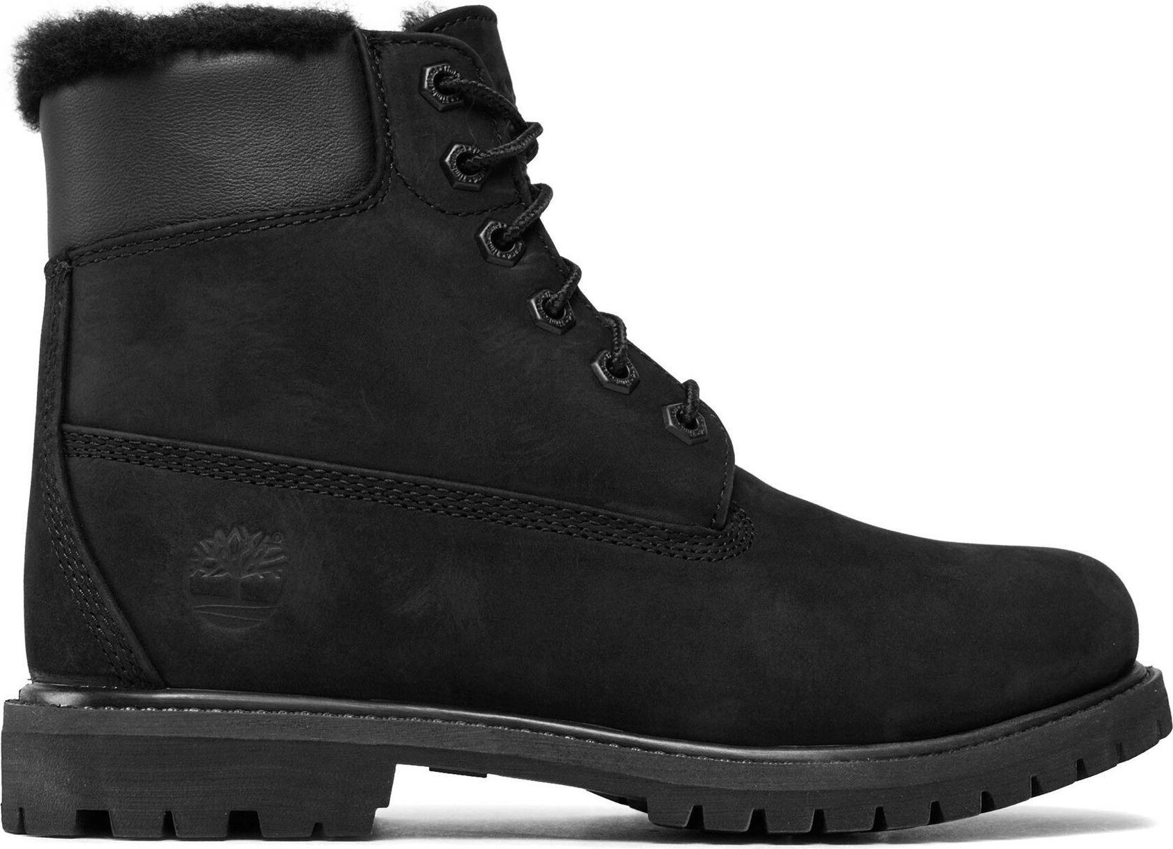 Turistická obuv Timberland 6In Premium Shearling TB0A1U7S0011 Černá