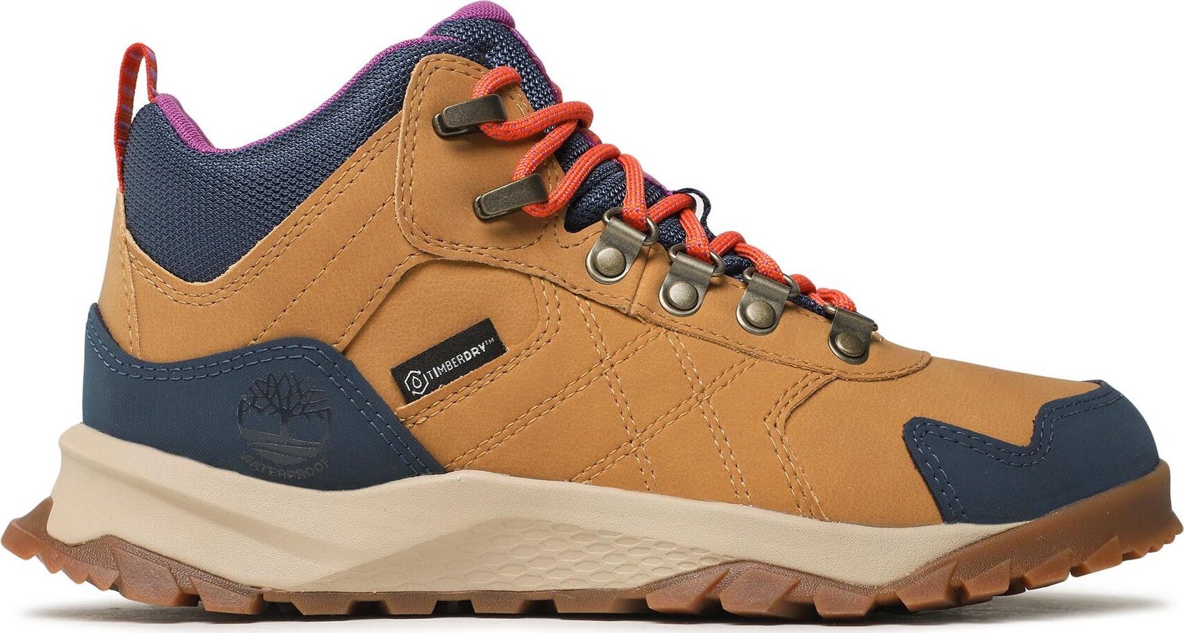 Turistická obuv Timberland Lincoln Peak Mid Lthr WPTB0A5PHY2311 Oranžová