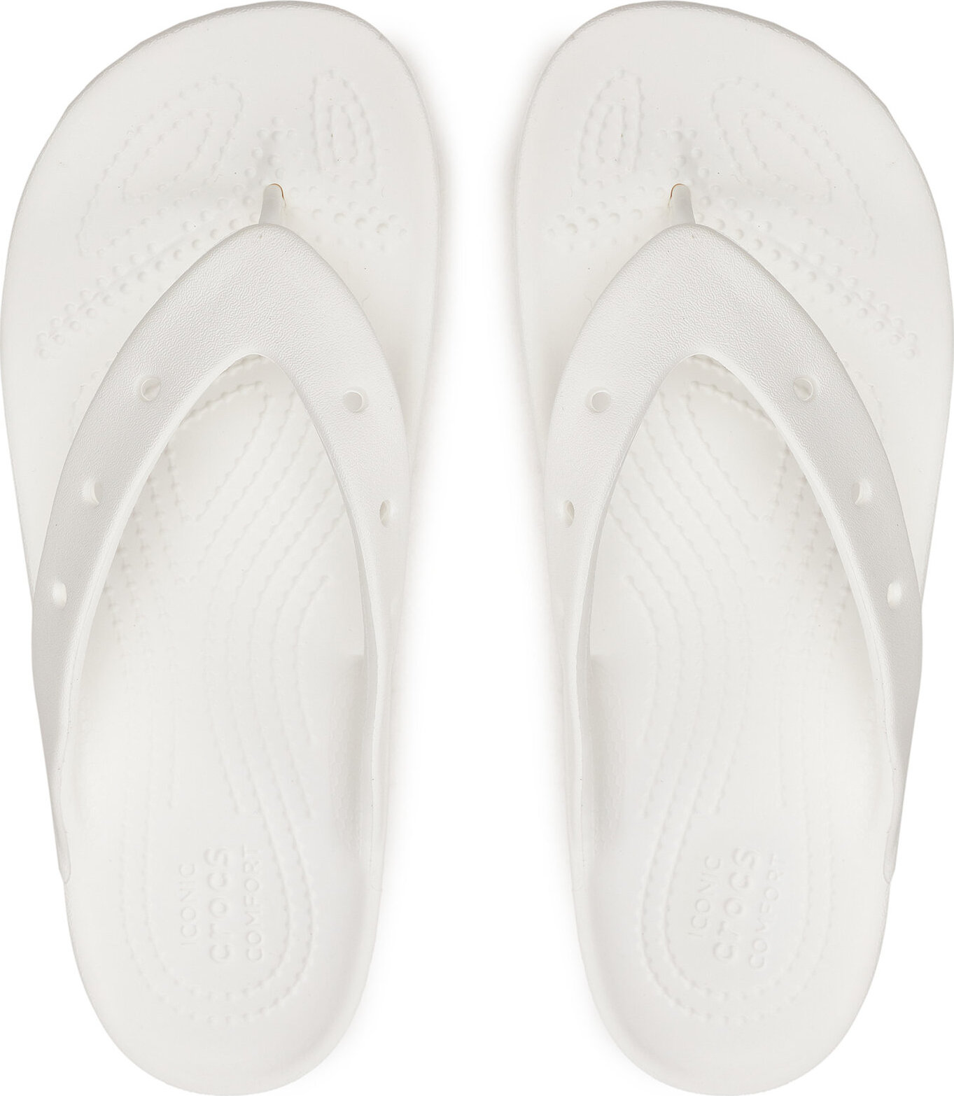 Žabky Crocs Classic Platform Flip W 207714 Bílá