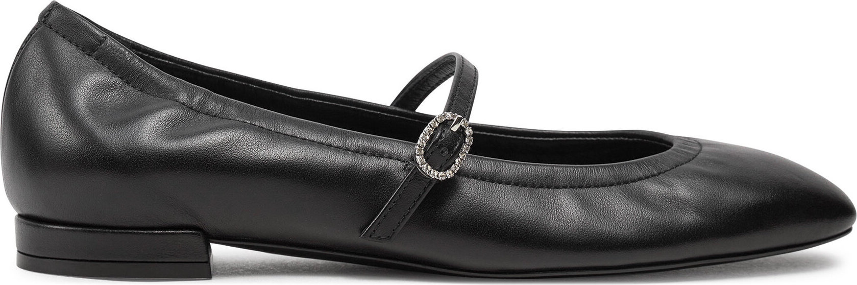 Baleríny Stuart Weitzman Claris Ballet Flat SI573 Černá