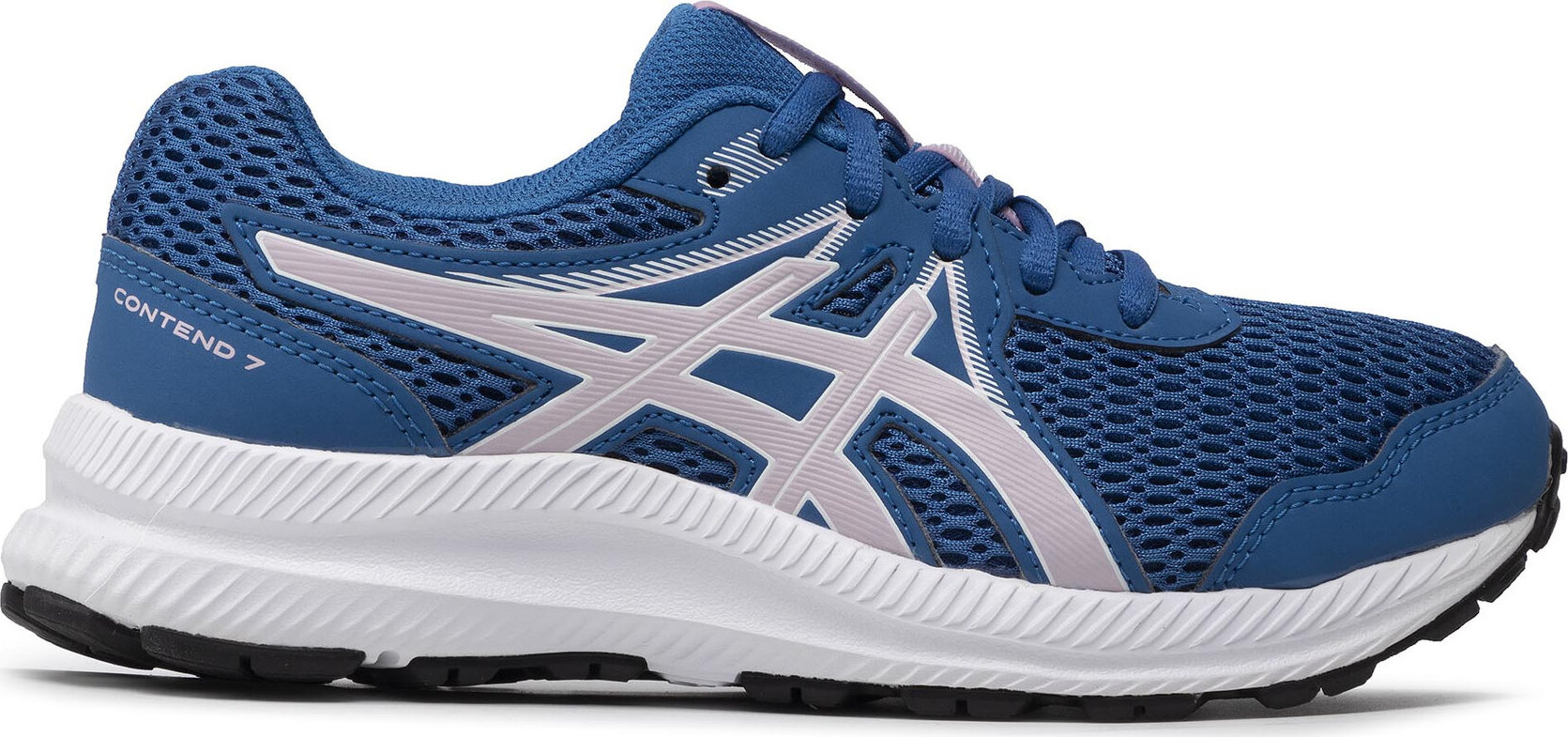 Běžecké boty Asics Contend 7 Gs 1014A192 Modrá