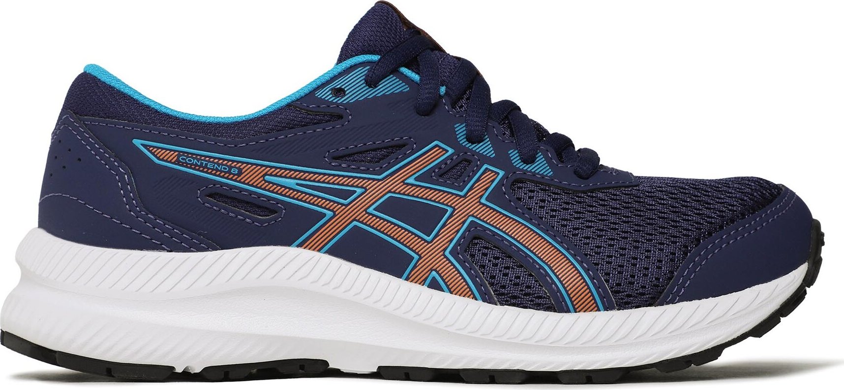 Běžecké boty Asics Contend 8 GS 1014A259 Tmavomodrá