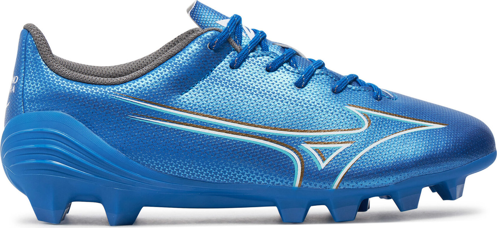 Boty na fotball Mizuno Alpha Select Fg NIÑO P1GB246527 Modrá