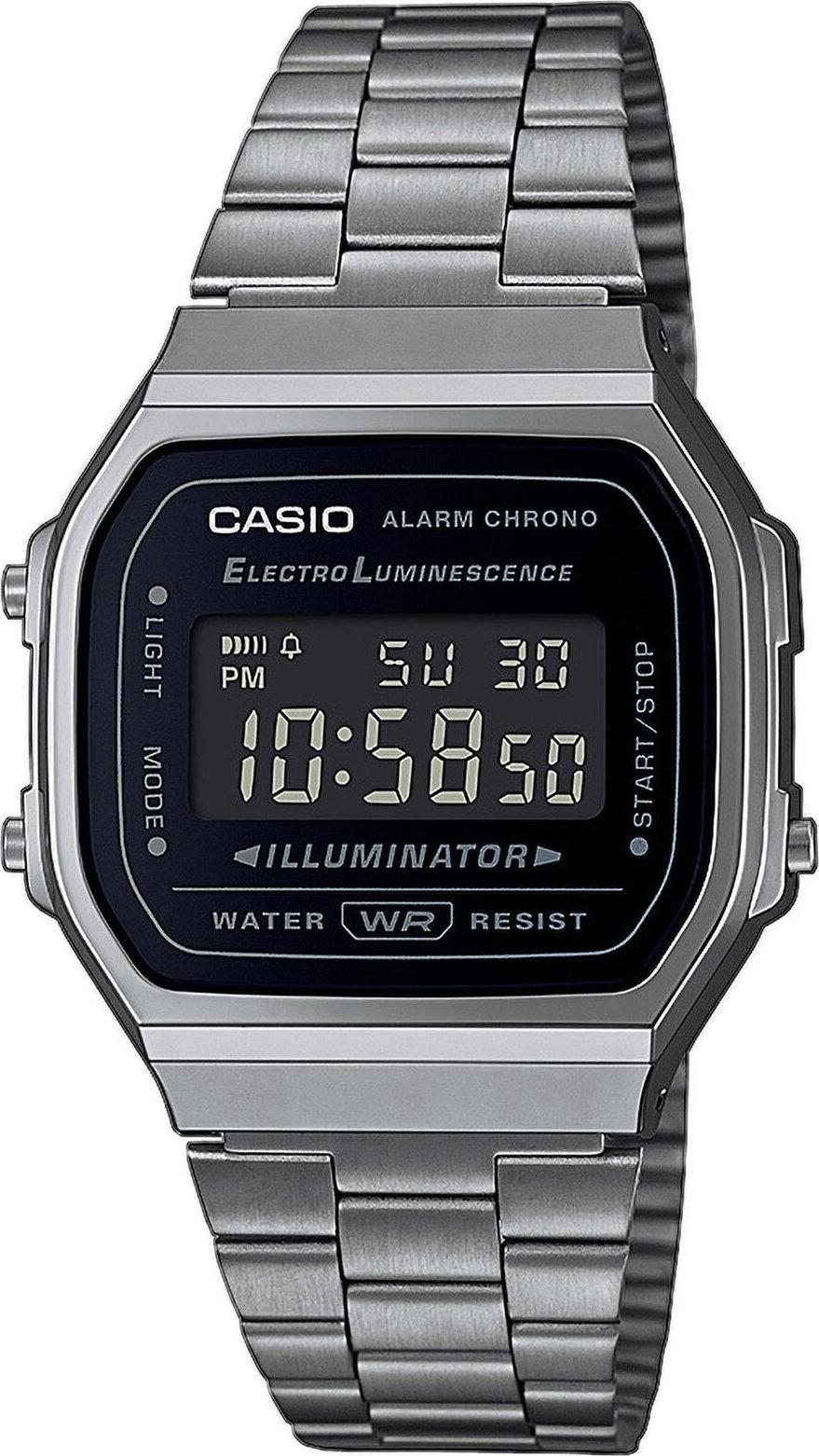 Hodinky Casio A168WEGG-1BEF Stříbrná