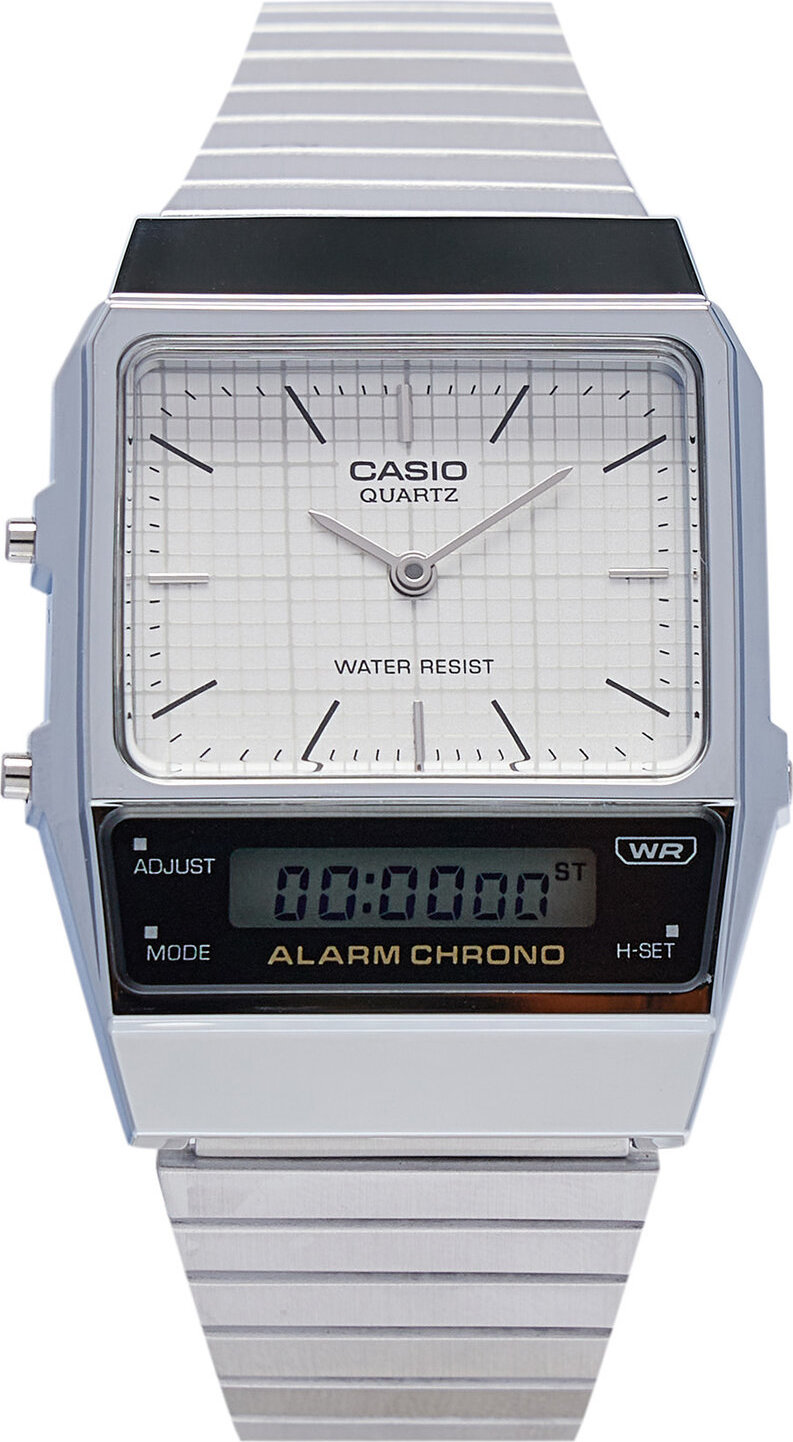 Hodinky Casio AQ-800E-7AEF Stříbrná