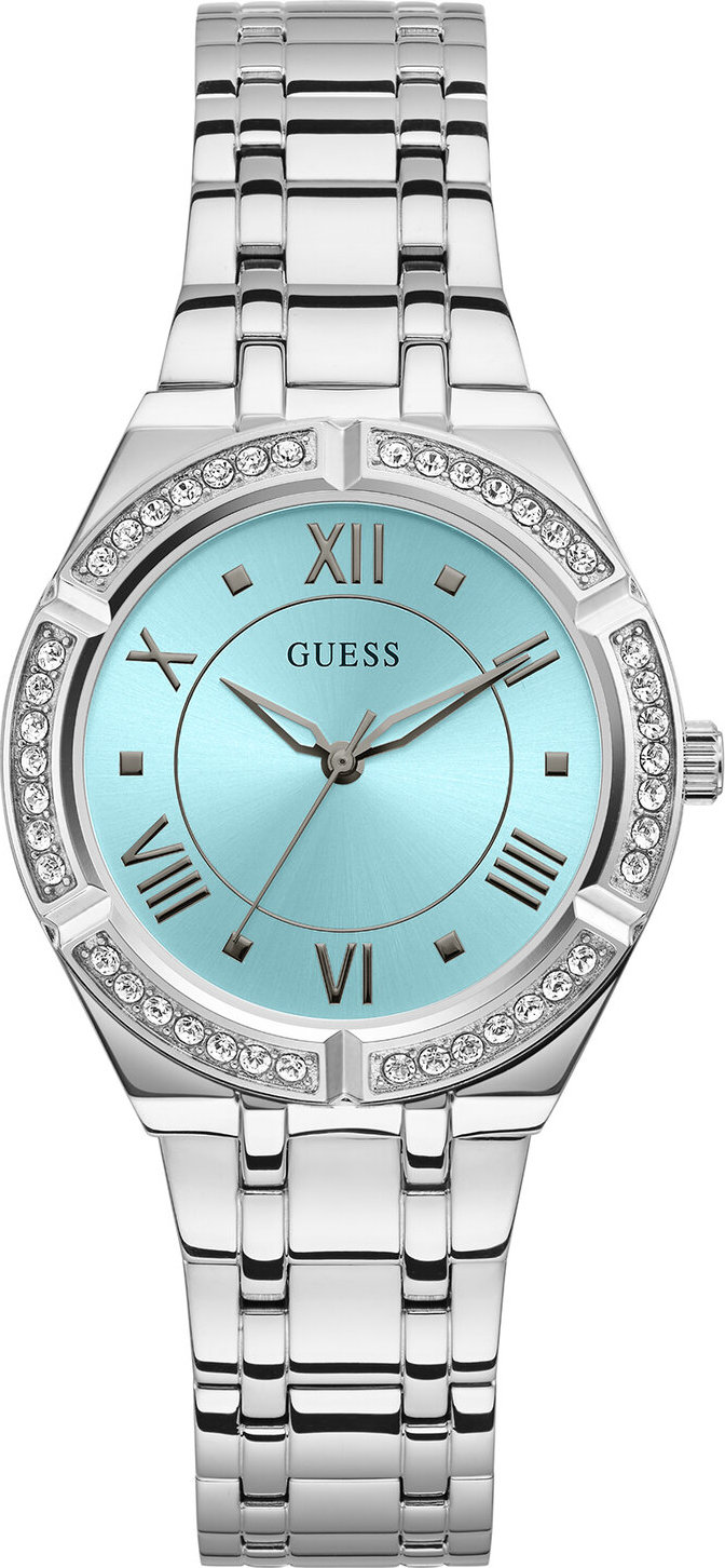 Hodinky Guess Cosmo GW0033L7 Stříbrná