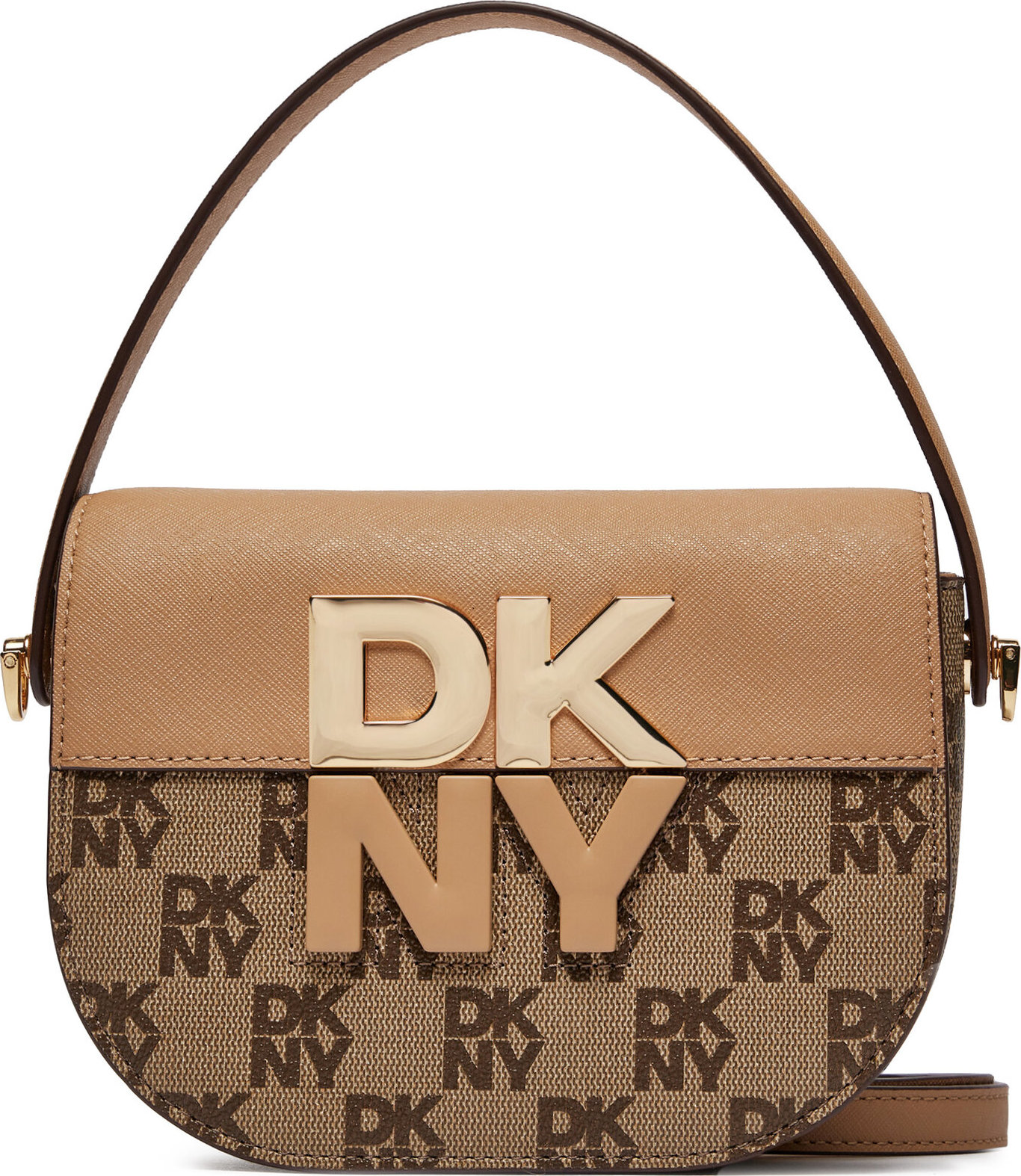 Kabelka DKNY Echo Sm Flap Cbody R42EYE28 Hnědá