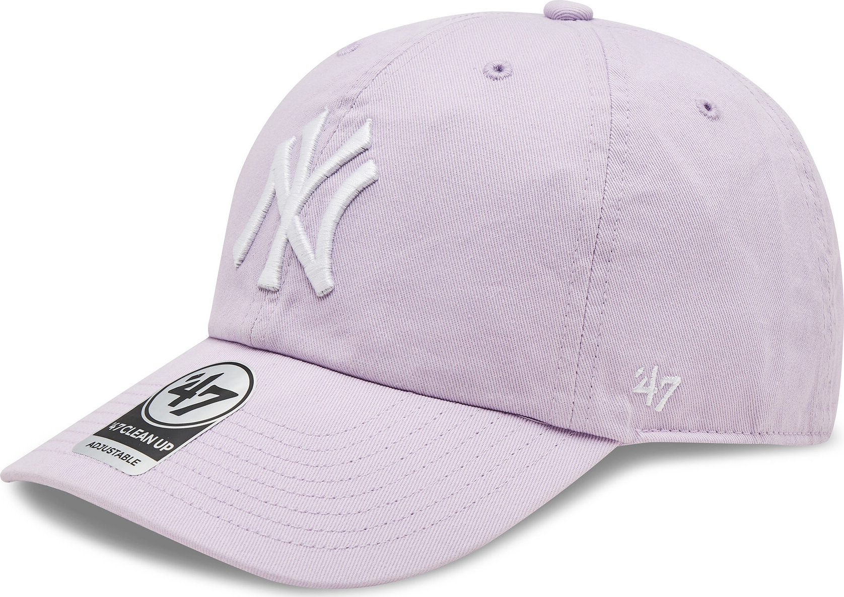 Kšiltovka 47 Brand Mlb New York Yankees '47 Clean Up W/ No Loop Label B-NLRGW17GWS-YX Fialová