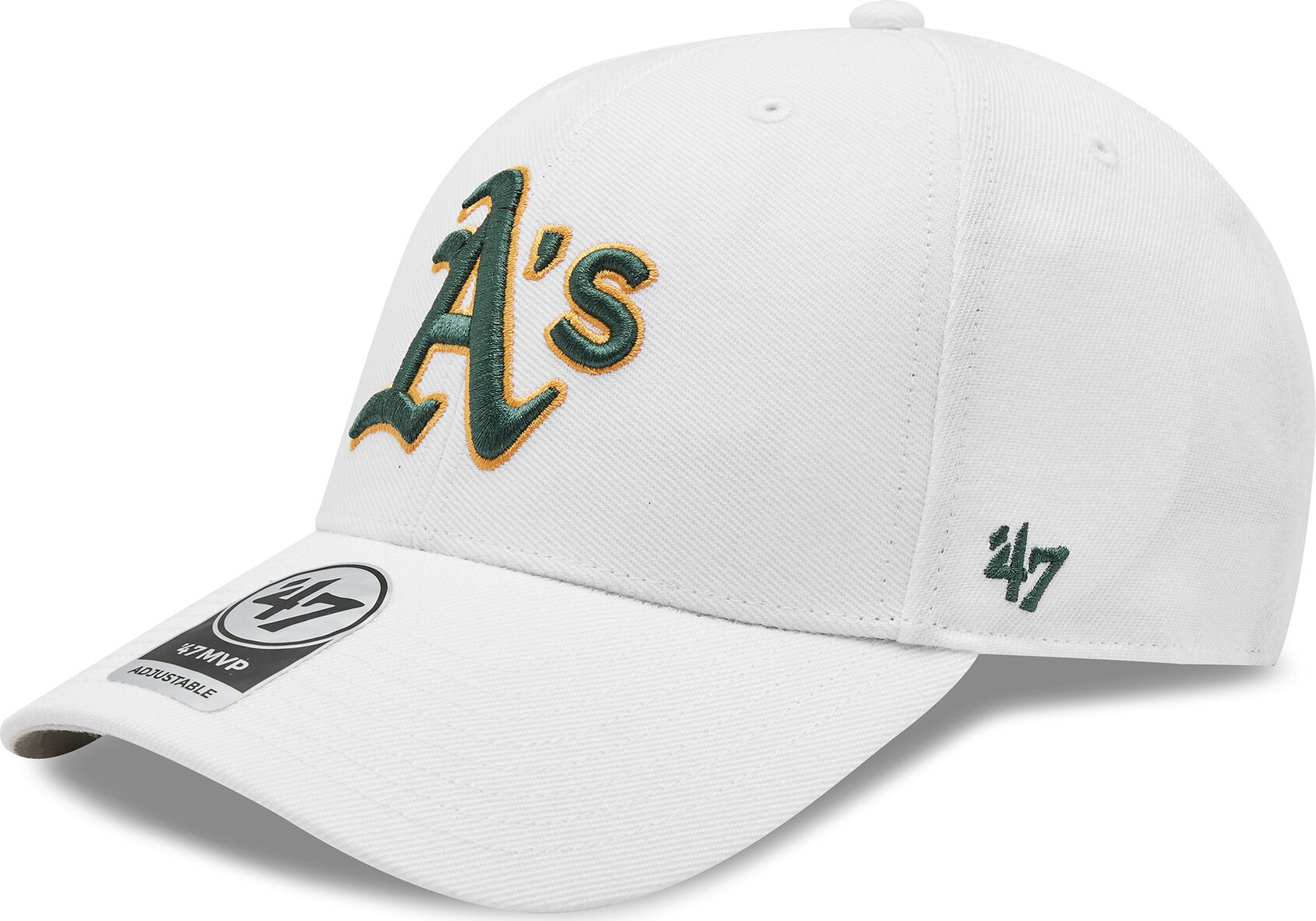 Kšiltovka 47 Brand Mlb Oakland Athletics '47 Mvp B-MVP18WBV-WHA Bílá