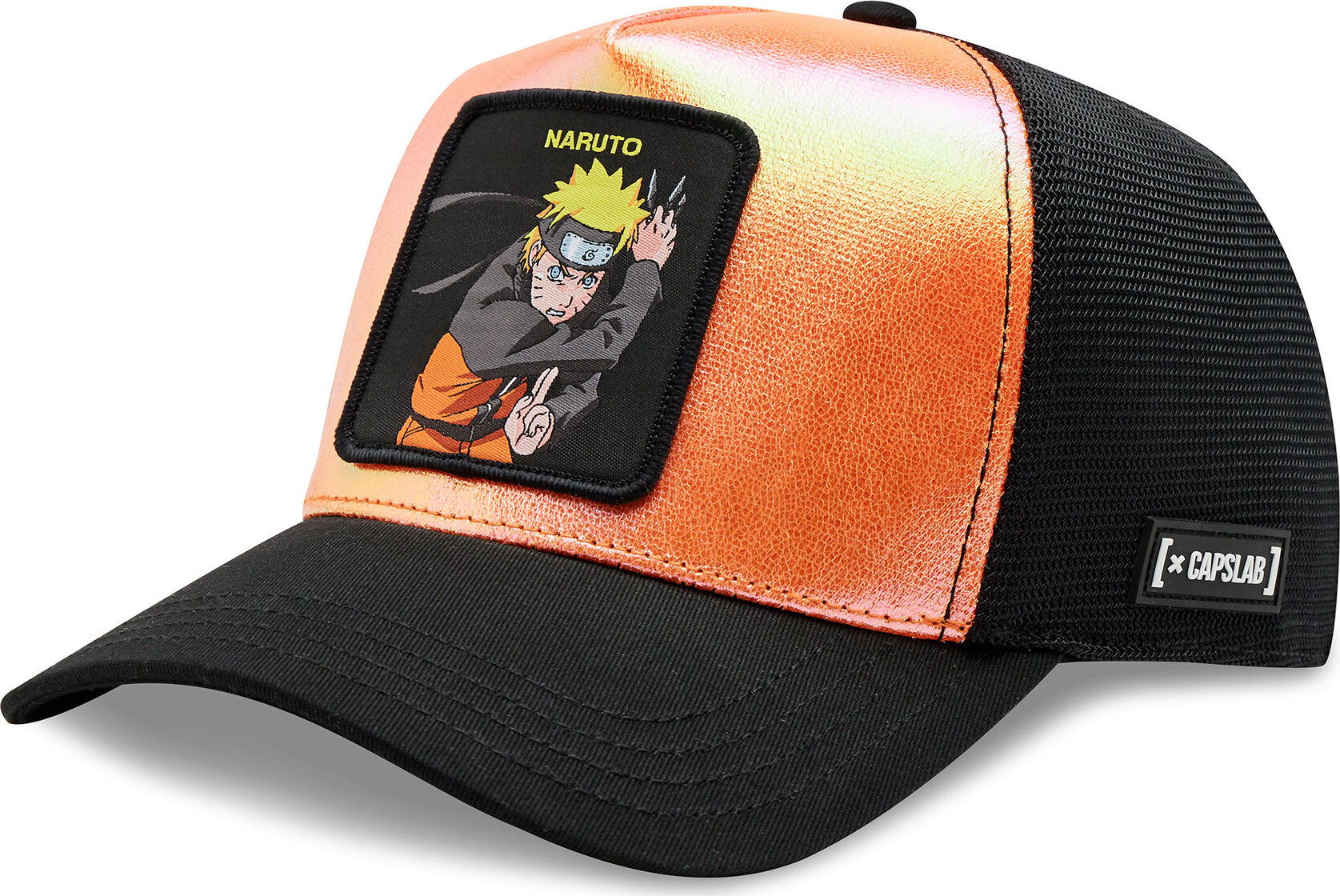 Kšiltovka Capslab Naruto Capslab Trucker CL/NS2/1/CT/NOE Oranžová