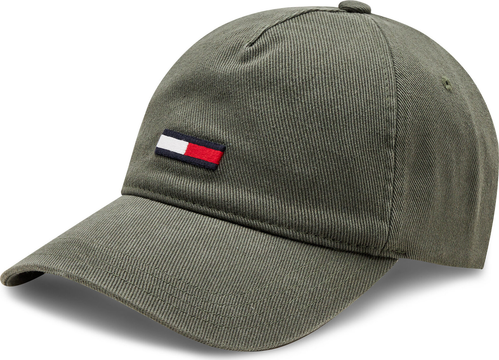 Kšiltovka Tommy Jeans Tjm Elongated Flag Denim Cap AM0AM12427 Zelená