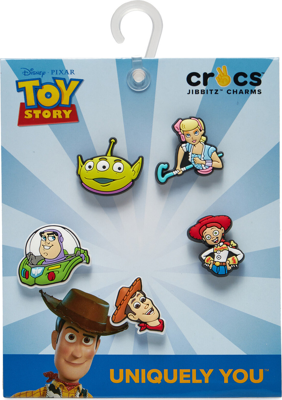 Ozdoba na obuv Crocs Jibbitz Toy Story 5 Pack 10009670 Barevná