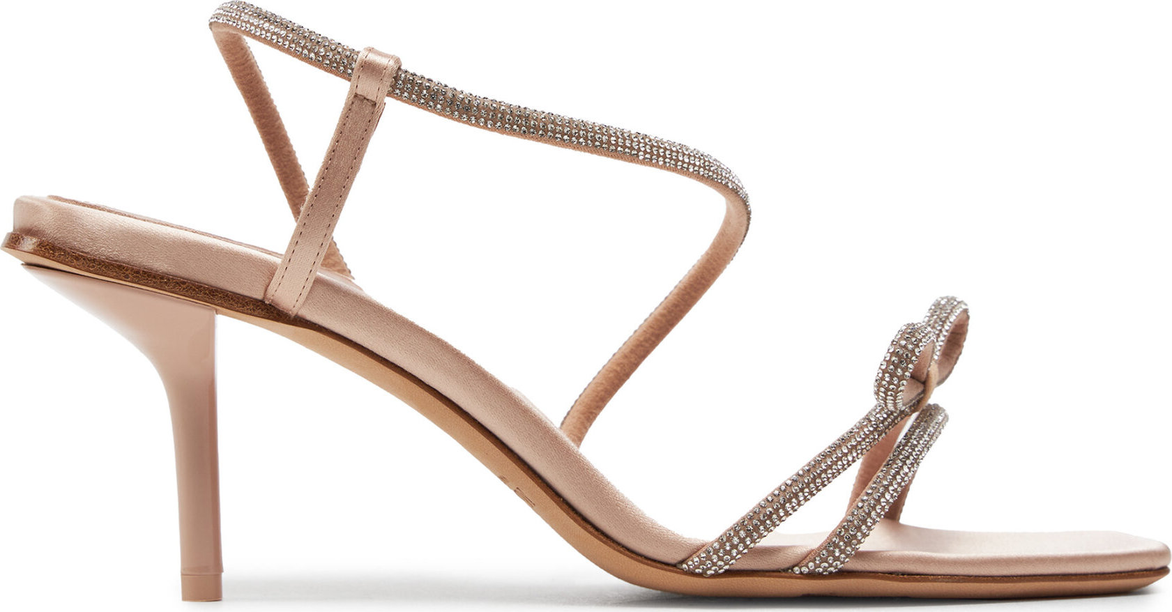 Sandály Max Mara Crystalsandal 24245264116 Růžová