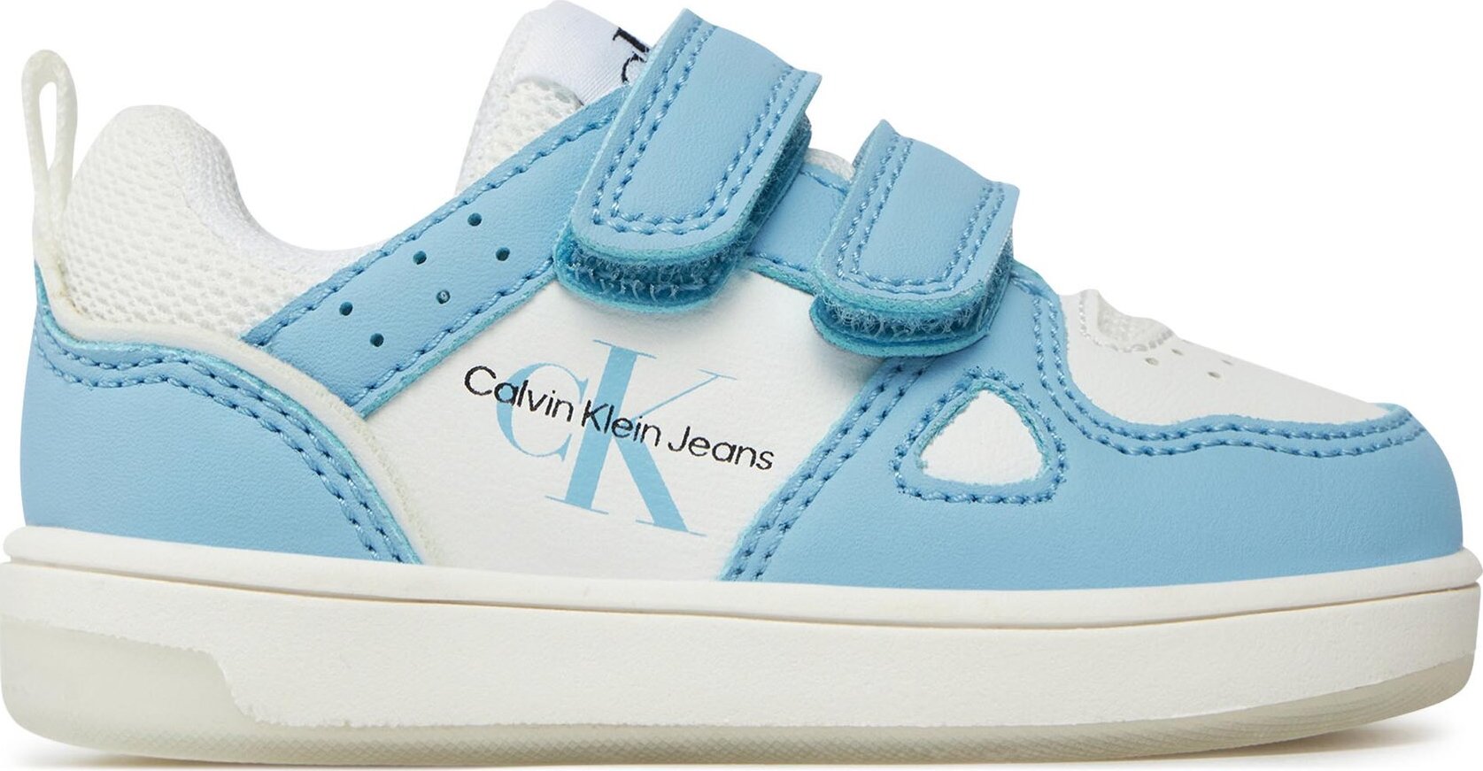 Sneakersy Calvin Klein Jeans V1X9-80854-1355X M Bílá