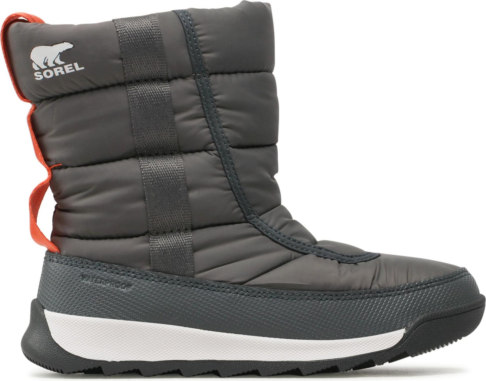 Sněhule Sorel Youth Whitney™ II Puffy Mid Wp NY3873-054 Šedá