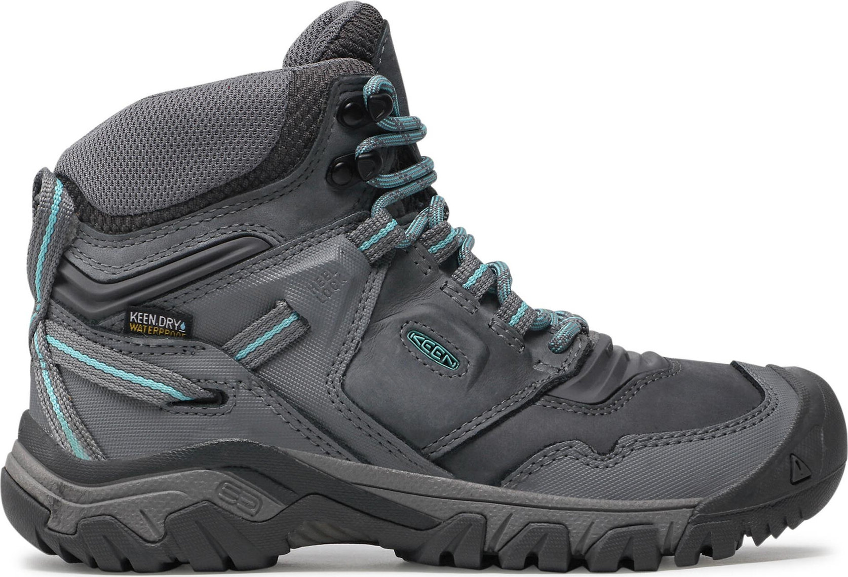 Trekingová obuv Keen Ridge Flex Mid Wp W 1026085 Šedá