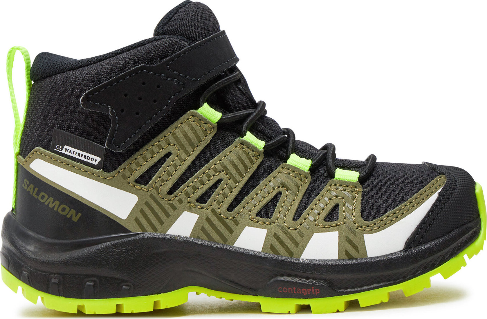 Trekingová obuv Salomon Xa Pro V8 Mid Climasalomon™ Waterproof L47289600 Černá