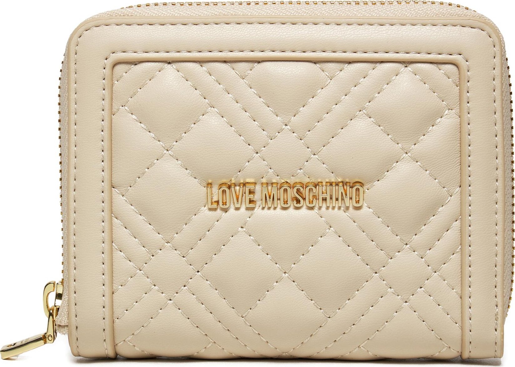 Velká dámská peněženka LOVE MOSCHINO JC5710PP0ILA0110 Écru