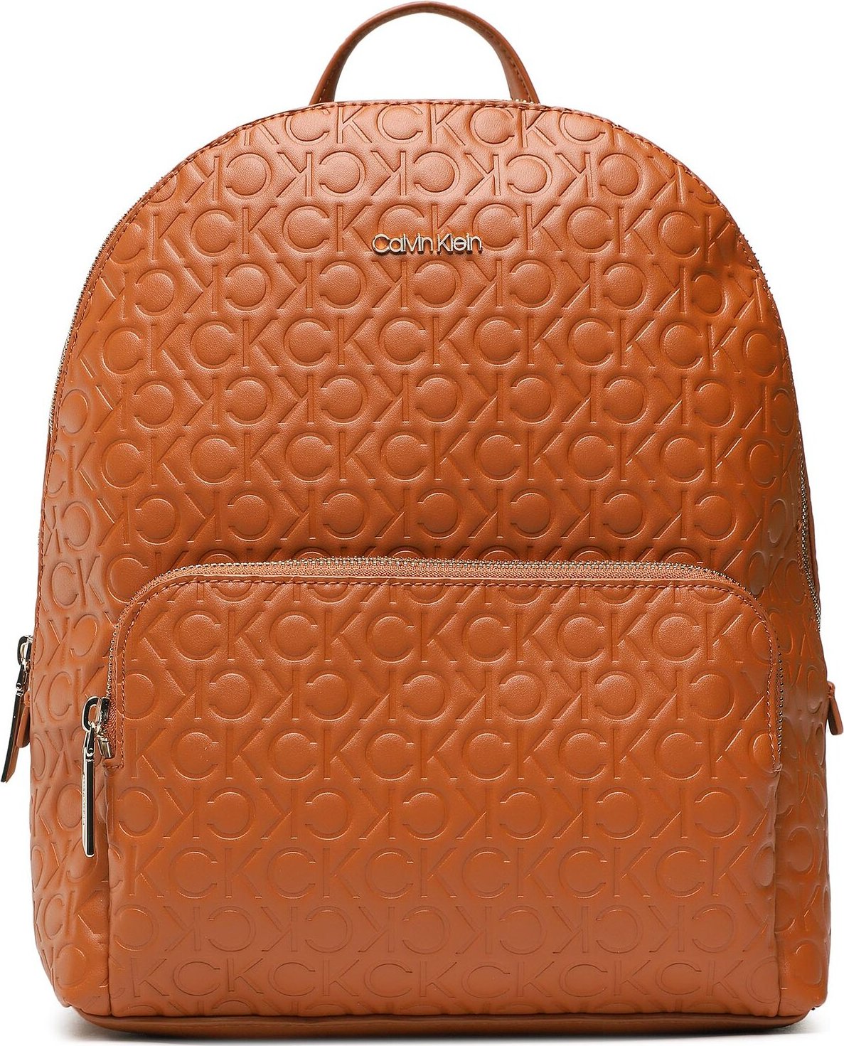 Batoh Calvin Klein Ck Must Campus Backpack Embossed K60K610173 Hnědá