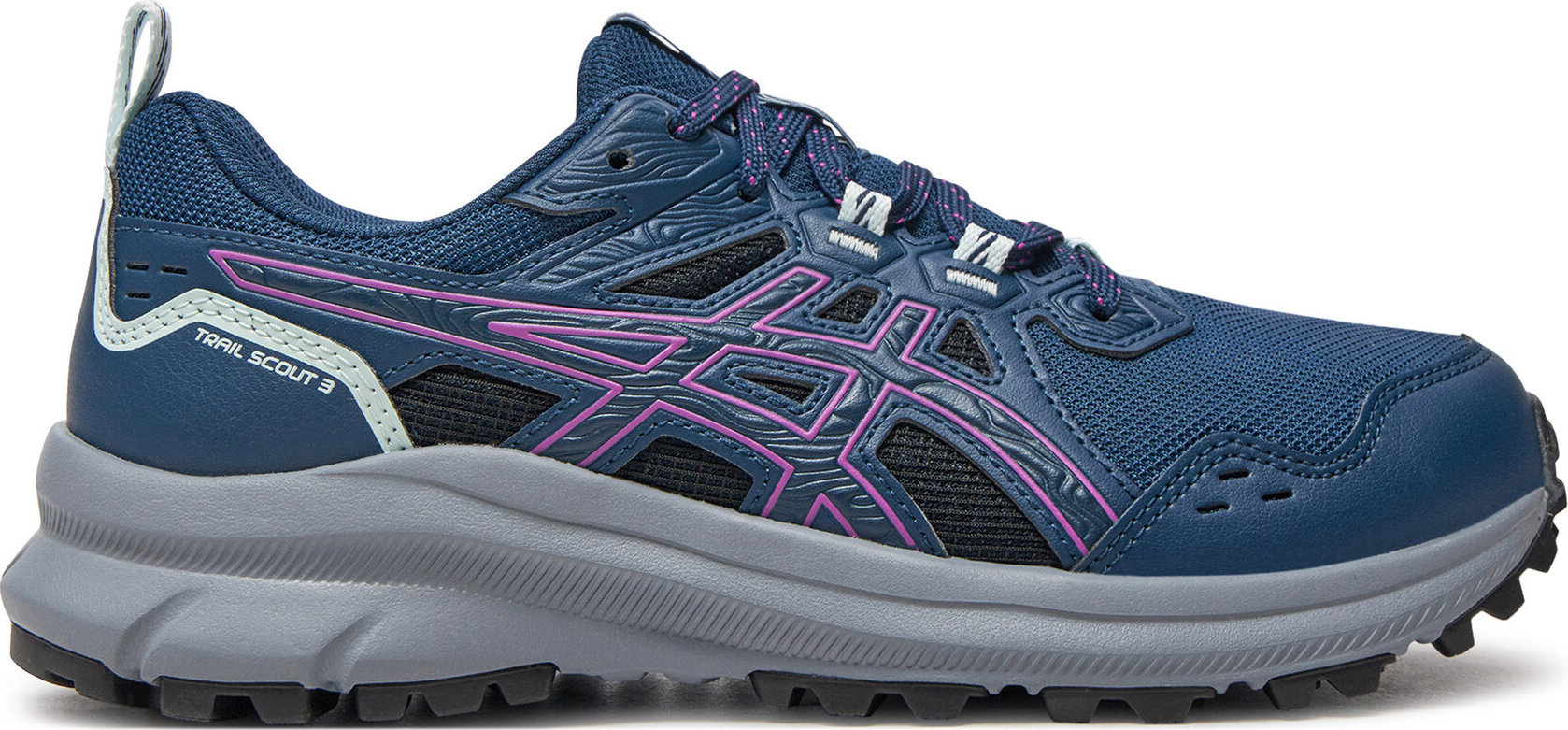 Běžecké boty Asics Trail Scout 3 1012B516 Modrá