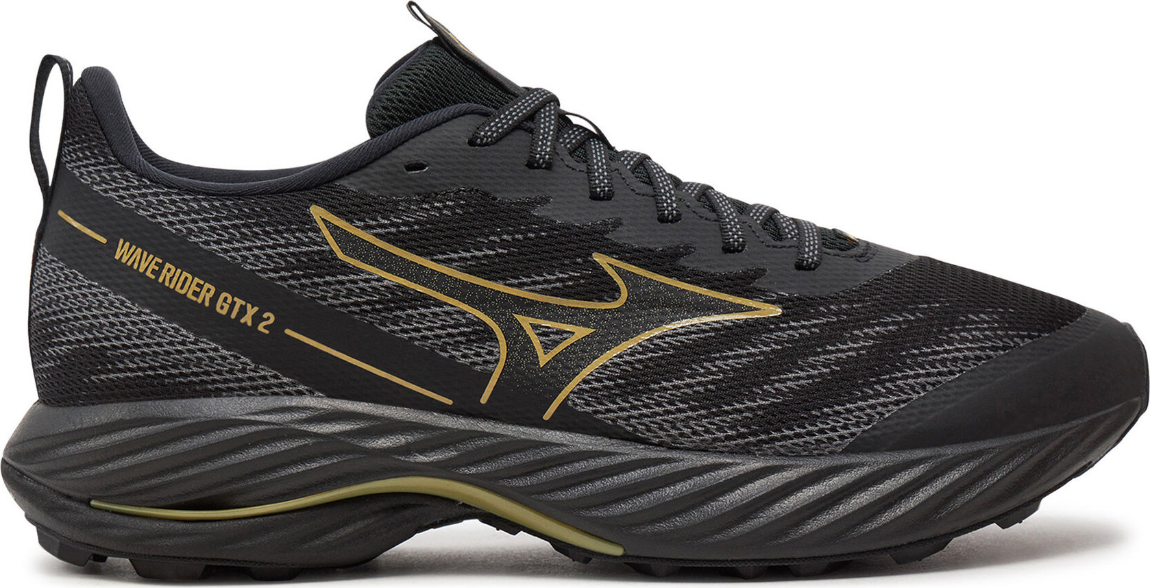 Běžecké boty Mizuno Wave Rider Gtx GORE-TEX 2 J1GC2479 Černá